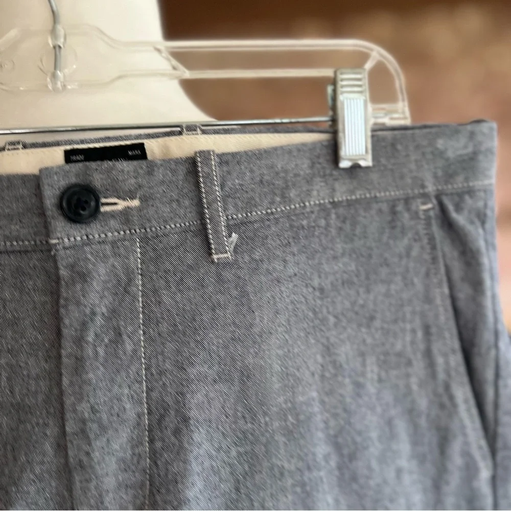 J. Crew Men’s Pants 484 Slim Stretch Twill Gray Cotton 31 x 32 Preppy Chino